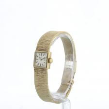 Ladies Omega  1061  9 CT case with Silver dial