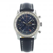 Gents Breitling Navitimer World A2432212/C651 Steel case with Blue dial