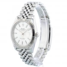 Gents Rolex Datejust 41 126334 Stainless Steel case with Silver dial