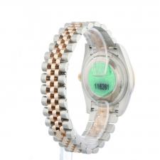 Gents Rolex Turnograph 116261 18ct Rose Gold   Stainless Steel case with Black dial