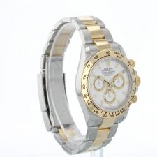 Gents Rolex Daytona 116503 18ct Yellow Gold   Stainless Steel case with White dial