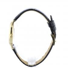 Gents Omega DeVille 7320.14.12 9 CT case with Gilt dial