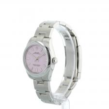 Ladies Rolex Oyster Perpetual 31 277200 Steel case with Candy Pink dial