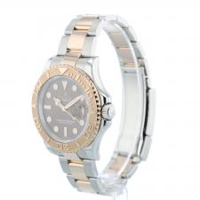 Gents Rolex Yacht-Master 40 126621 18ct Rose Gold Stainless Steel case with Chocolate dial