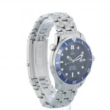 Gents Omega Seamaster Diver 300 25418000 Steel case with Blue Wave dial