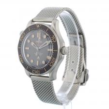 Gents Omega Seamaster 21090422001001 Titanium case with Brown dial