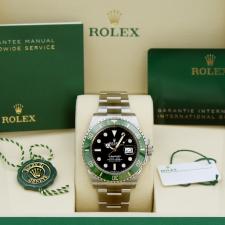 Gents Rolex Submariner Date 126610LV Stainless Steel case with Black dial