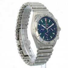 Gents Breitling Chronomat B01 42 AB0134101L1A1 Steel case with Green dial