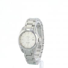 Ladies Omega Seamaster Aqua Terra 25773000 Steel case with Silver dial
