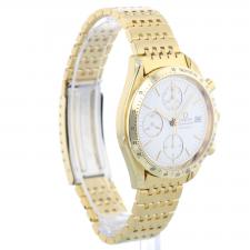 Gents Omega Seamaster 1750043 18 CT case with White dial