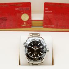 Gents Omega Planet Ocean 39.5 21530402001001 Steel case with Black dial