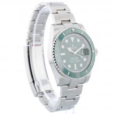Gents Rolex Submariner Date Steel case with Green dial