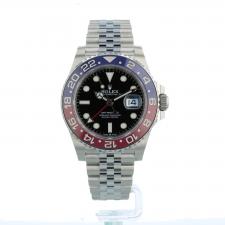 Gents Rolex GMT Master II 126710BLRO Steel case with Black dial