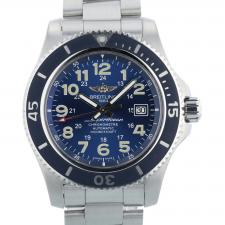 Gents Breitling Super Ocean A17392 Steel case with Blue dial