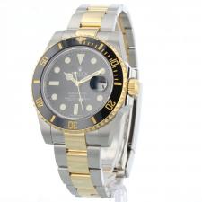 Gents Rolex Submariner Date 116613LN 18ct Yellow Gold   Stainless Steel case with Black dial