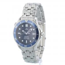 Gents Omega Seamaster 25318000 Steel case with Black Wave dial