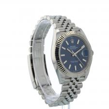 Gents Rolex Datejust 41 126334 Steel case with Blue dial