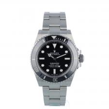Gents Rolex Submariner Non Date 124060 Stainless Steel case with Black dial