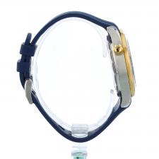 Gents Omega Seamaster 210.22.42.20.03.001 18ct Yellow Gold   Stainless Steel case with Blue Wave dial