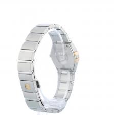 Ladies Omega Constellation 12320246055005 18ct Rose Gold   Stainless Steel case with MOP Diamond dial