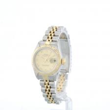 Ladies Rolex DateJust 69173 18ct Yellow Gold   Stainless Steel case with Gilt dial