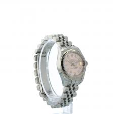 Ladies Rolex DateJust 179174 Steel case with Pink dial