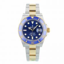 Gents Rolex Submariner Date 126613LB 18ct Yellow Gold   Stainless Steel case with Blue dial