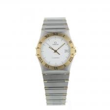 Gents Omega Constellation 1310.20.00 18ct Yellow Gold   Stainless Steel case with White dial