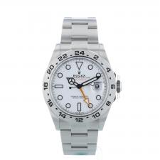 Gents Rolex Explorer II 226570 Steel case with White dial
