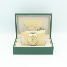 Gents Rolex DateJust 16013 18ct Yellow Gold Stainless Steel case with Gilt Diamond dial