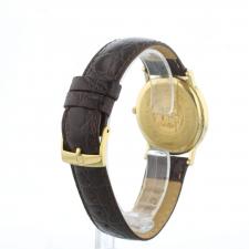 Gents Omega DeVille 73201412 18 CT case with Gilt dial