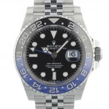 Gents Rolex GMT Master II 126710BLNR Steel case with Black dial