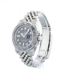 Gents Rolex GMT II 126710GRNR Steel case with Black dial