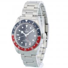 Gents Tudor Black Bay GMT 79830RB Steel case with Black dial