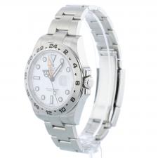 Gents Rolex Explorer II 216570 Stainless Steel case with White dial