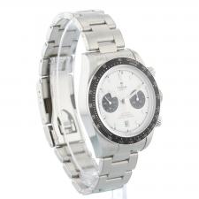Gents Tudor Black Bay Chrono 79360N Stainless Steel case with white dial with black sub dial