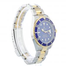 Gents Rolex Submariner Date 16613 18ct Yellow Gold Stainless Steel case with Blue dial