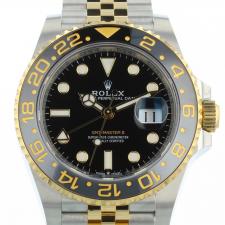 Gents Rolex GMT Master II 126713GRNR 18ct Yellow Gold   Stainless Steel case with Black dial