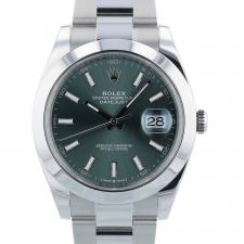 Gents Rolex Datejust 41 126300 Stainless Steel case with dial