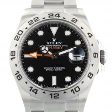Gents Rolex Explorer II 226570 Steel case with Black dial