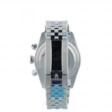 Gents Tudor Black Bay Chrono 79360N Steel case with Flamingo Blue dial