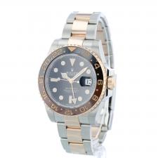 Gents Rolex GMT Master II 126711CHNR 18ct Rose Gold   Stainless Steel case with Black dial