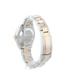 Ladies Rolex DateJust 31 178341 18ct Rose Gold   Stainless Steel case with Chocolate Diamond Set dial