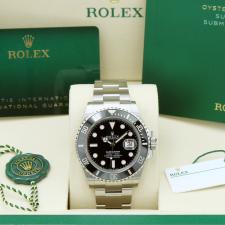 Gents Rolex Submariner Date 126610LN Stainless Steel case with Black dial