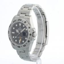 Gents Rolex Explorer II 216570 Steel case with Black dial