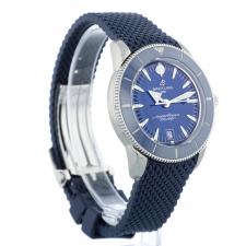 Gents Breitling Super Heritage 42 AB3111 Steel case with Blue dial
