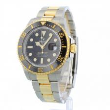 Gents Rolex Sea Dweller 126603 18ct Yellow Gold Stainless Steel case with Black dial