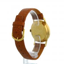 Gents Rolex Precision  18 CT case with Silver dial