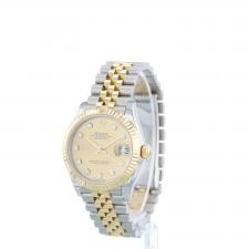 Ladies Rolex DateJust 31 278273 18ct Yellow Gold   Stainless Steel case with Champagne Diamond Set dial