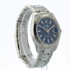 Gents Rolex Datejust 41 126334 Steel case with Blue dial